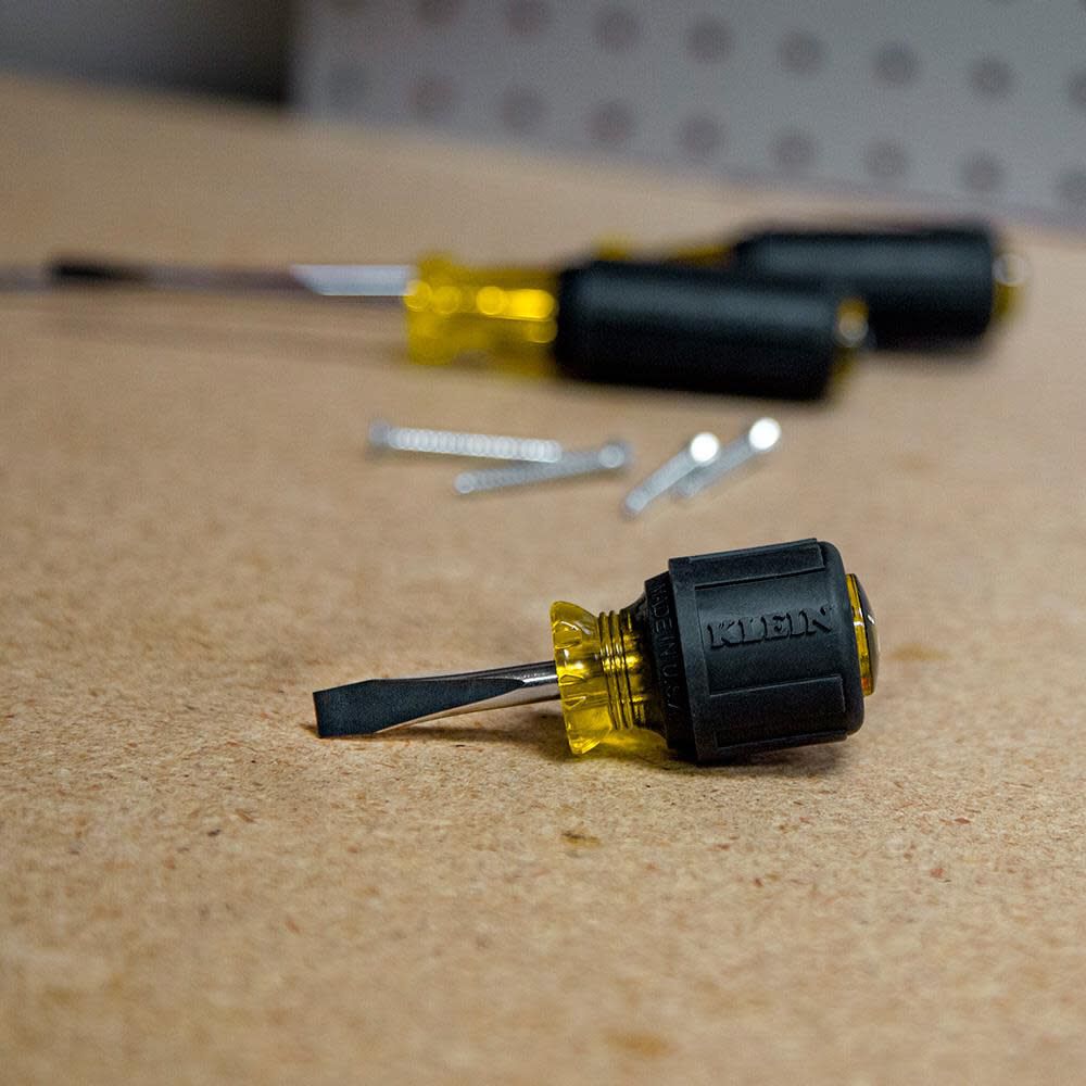 Klein Tools 2 Piece Stubby Screwdriver Set, large image number 5