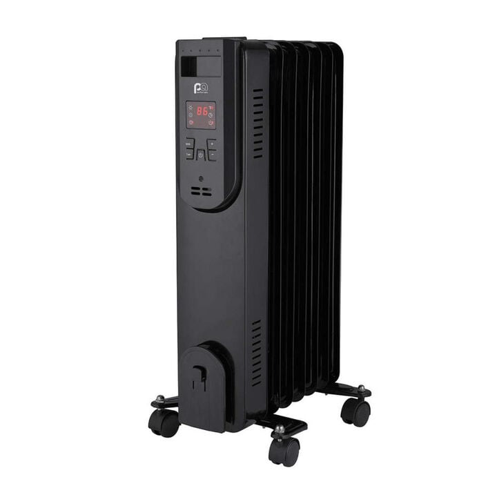 Perfect Aire 24 Inch 600/900/1500W 5118 BTU Digital Oil-Filled Heater with Remote