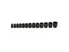 Wright Tool 1/2 In. Dr. 13 pc. Impact Socket Set 7/16 In. to 1-1/4 In., small