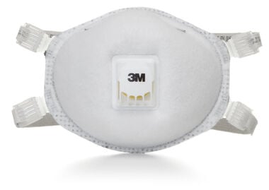 3M Particulate Respirator 8214 N95 with Faceseal and Nuisance Level Organic Vapor Relief