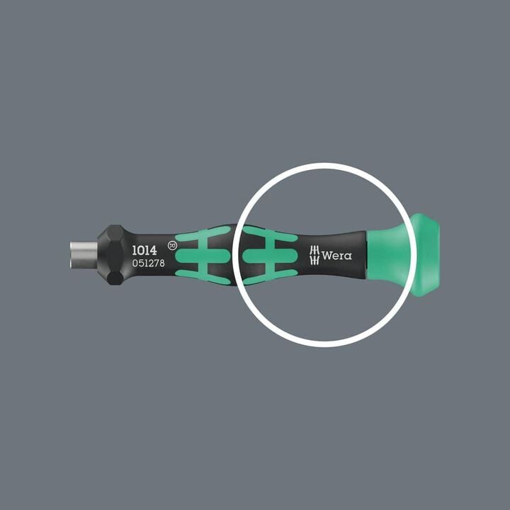 Wera Tools 1014 4 x 80 mm Kraftform Micro Bit Holding Screwdriver, large image number 5