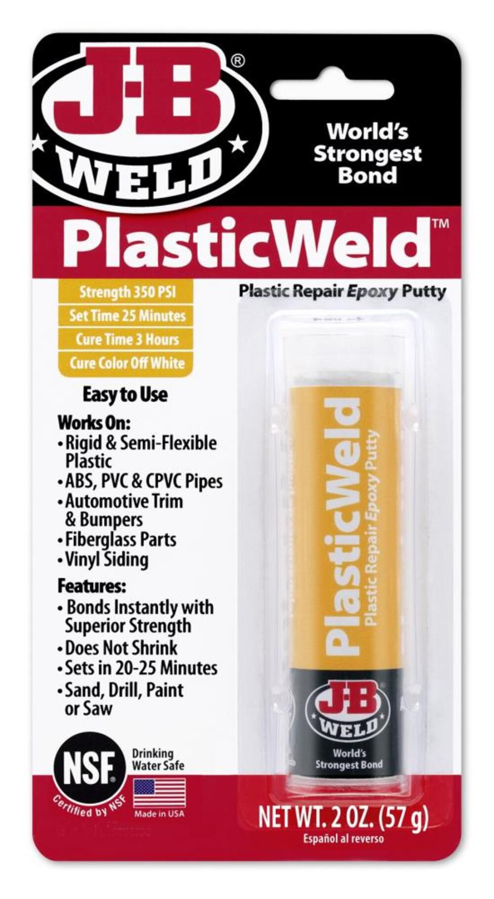 J-B Weld Kwikplastic, large image number 1