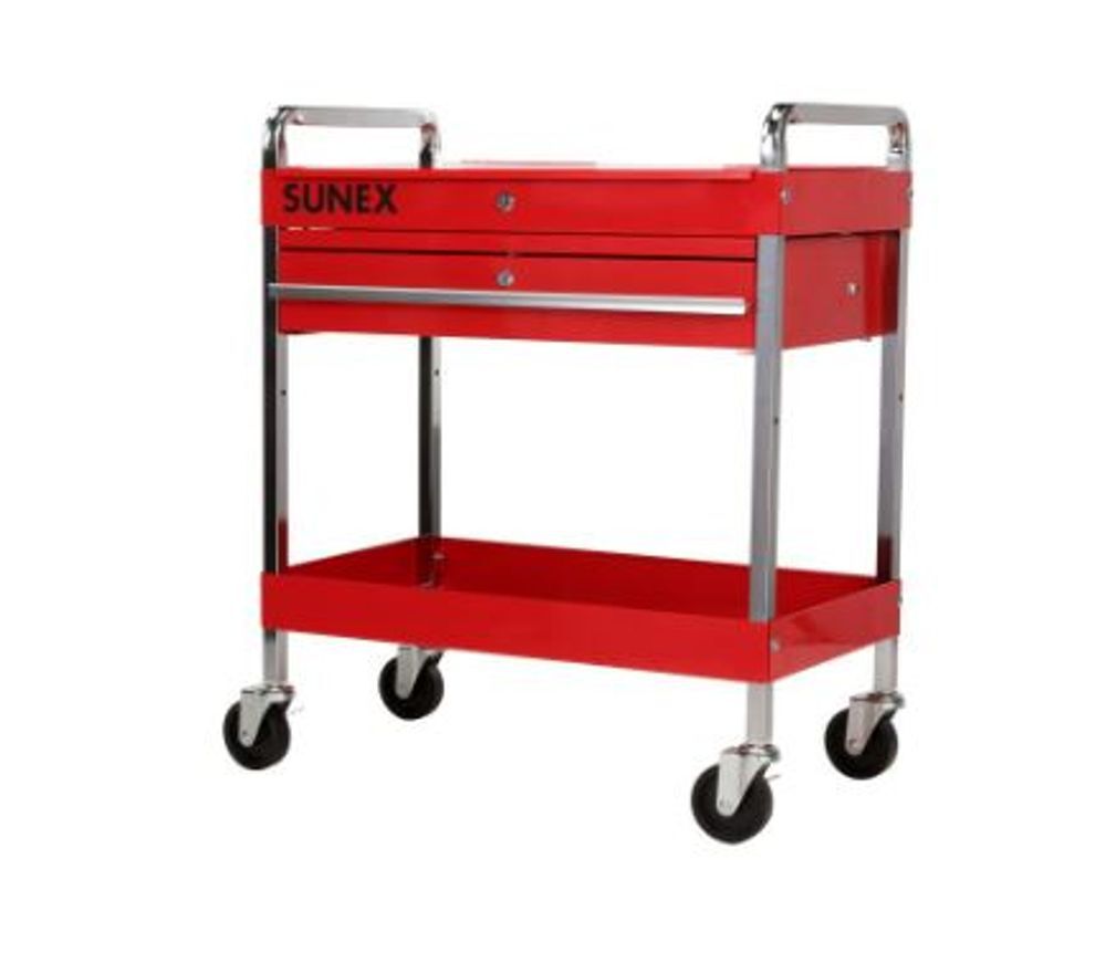 Sunex Service Cart with Locking Top and Locking Drawer, large image number 2