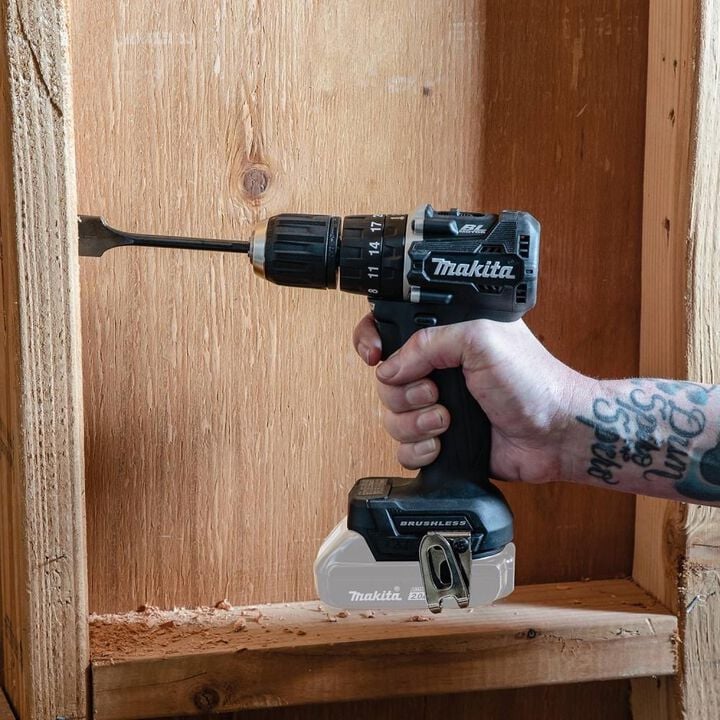 Makita 18V LXT Hammer Driver Drill Sub Compact 1/2in (Bare Tool), large image number 13