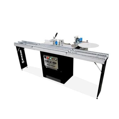 Maksiwa International Cabinet Edgebander with Dual Glue Pot 220V 1 Phase