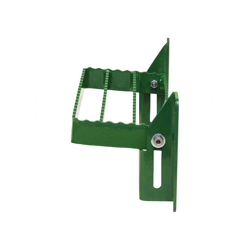 K&M Manufacturing Universal Flip-Up Tractor Step Green, large image number 2