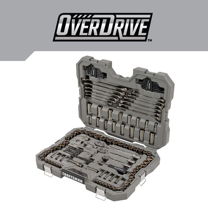 CRAFTSMAN OVERDRIVE Mechanics Tool Set, 154 Pieces, large image number 2