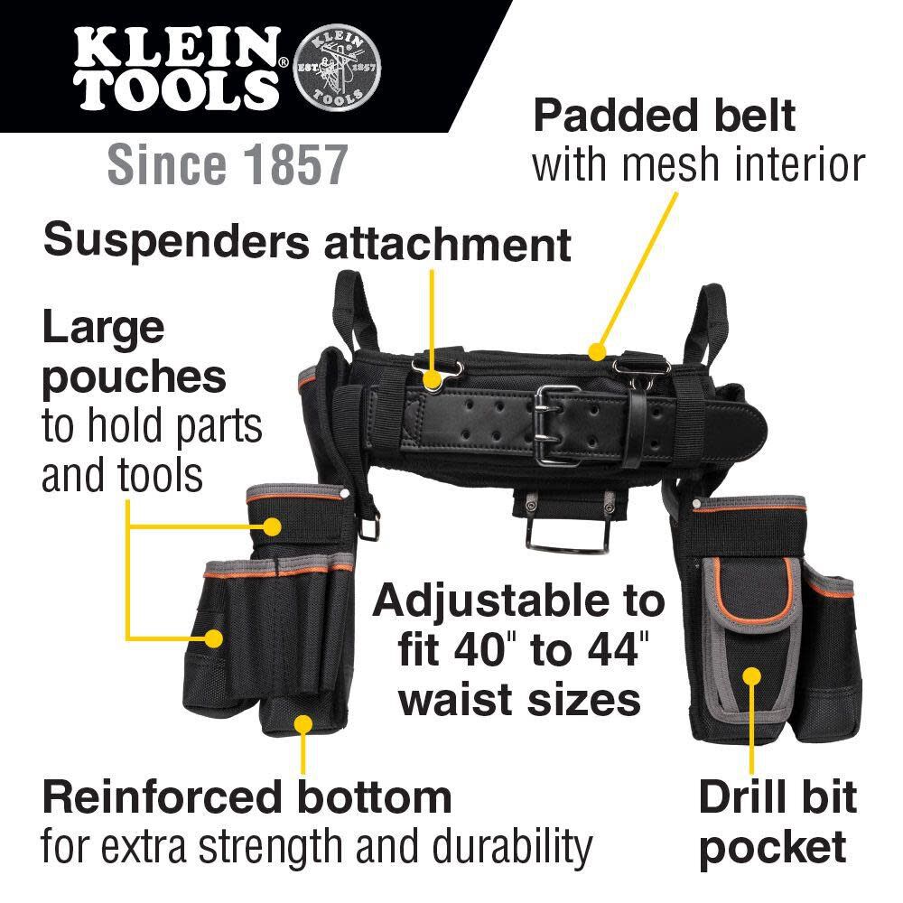 Klein Tools Tradesman Pro Elect's Tool Belt XL, large image number 2