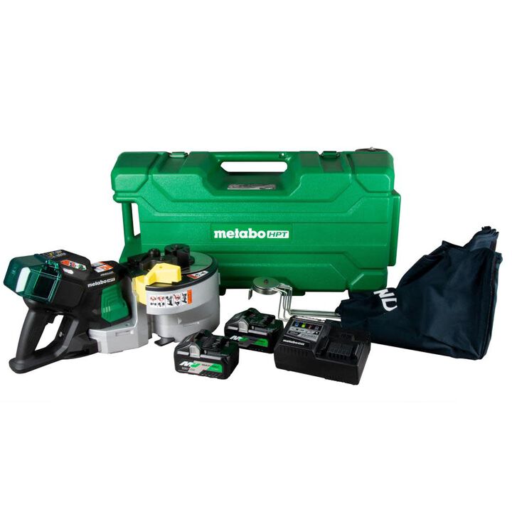Metabo HPT 36V MultiVolt Portable Rebar Bender/Cutter Kit (4.0Ah x 2)