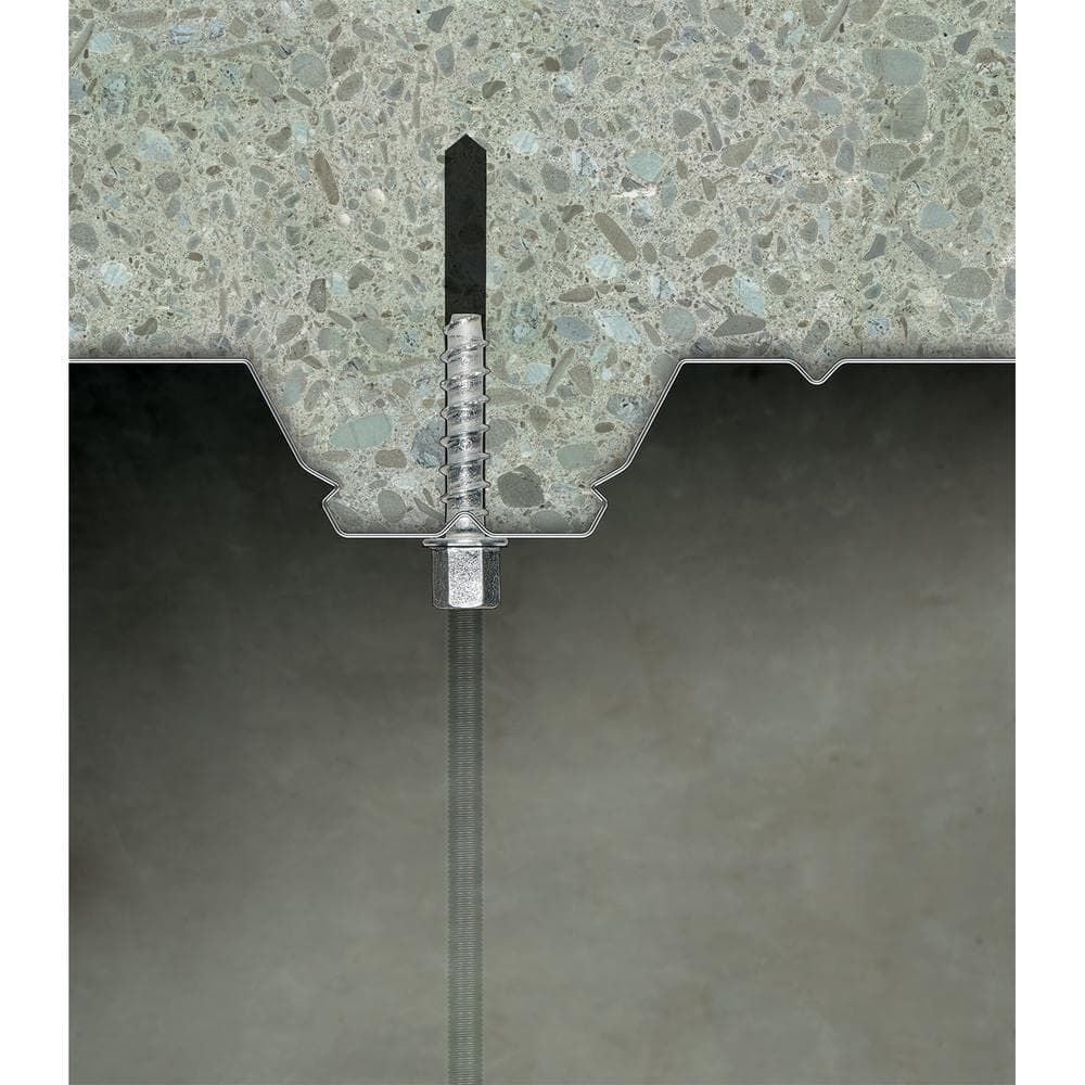 Simpson Strong-Tie 3/8 Inch x 2-3/4 Inch Carbon Steel Threaded Rod Hanger 50 Pieces, large image number 4