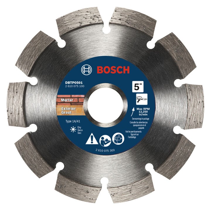 Bosch 5 Inch Premium Segmented Tuckpointing Blade