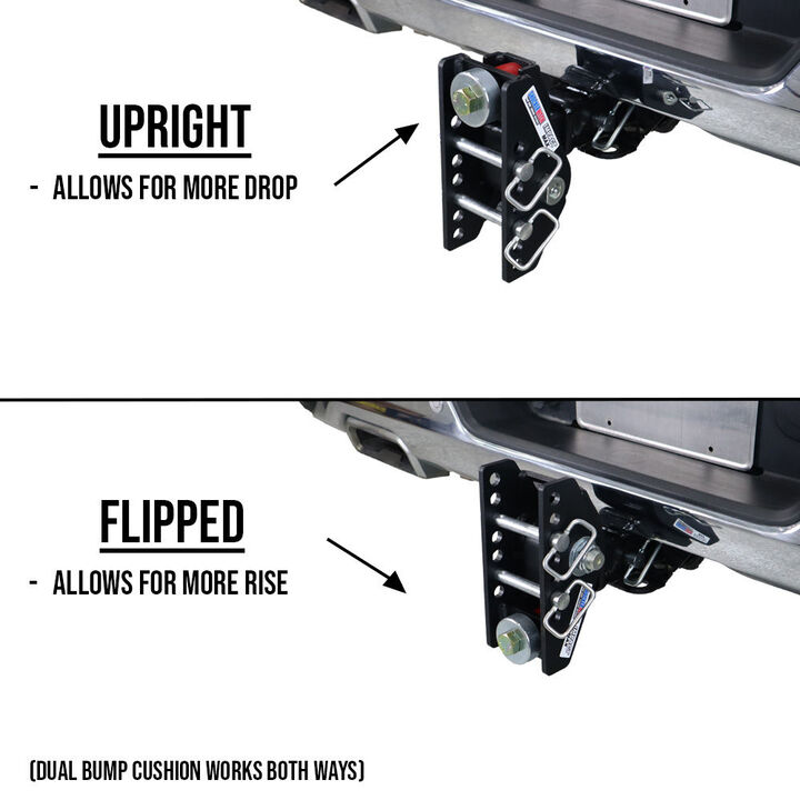 Shocker Hitch 20K Impact Max 2 Inch Cushion Hitch & Drawbar with 1 Inch Hole, large image number 3