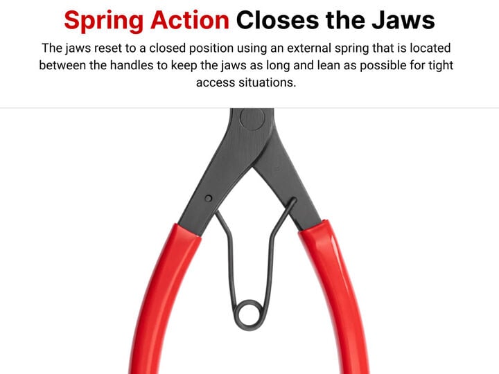 Tekton 9 Inch Lock Ring Pliers, large image number 3