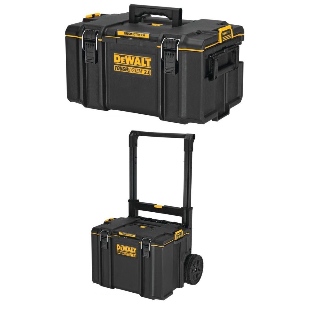 DEWALT ToughSystem 2.0 Large Toolbox & Rolling Toolbox Bundle, large image number 1
