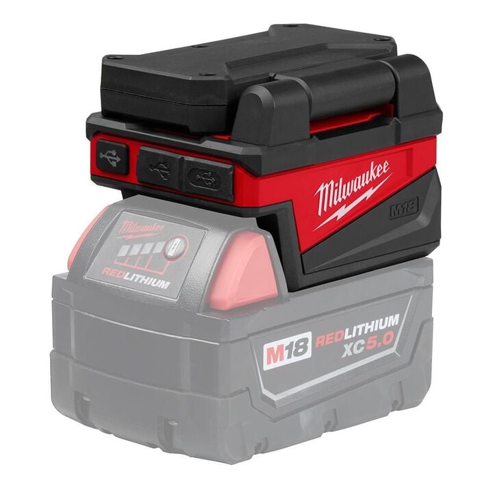 Milwaukee M18 ROVER Compact Folding Flood Light with USB Charging (Bare Tool), large image number 10