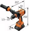 Fein 18V ASCM 18-4 QM AS High Torque 4-Speed Cordless Drill/Driver (Bare Tool), small image number 5