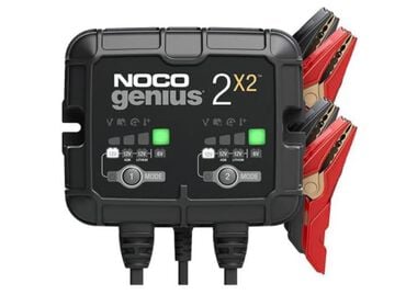 Noco 6V/12V 4A Multi-Voltage 2-Bank Smart Battery Charger