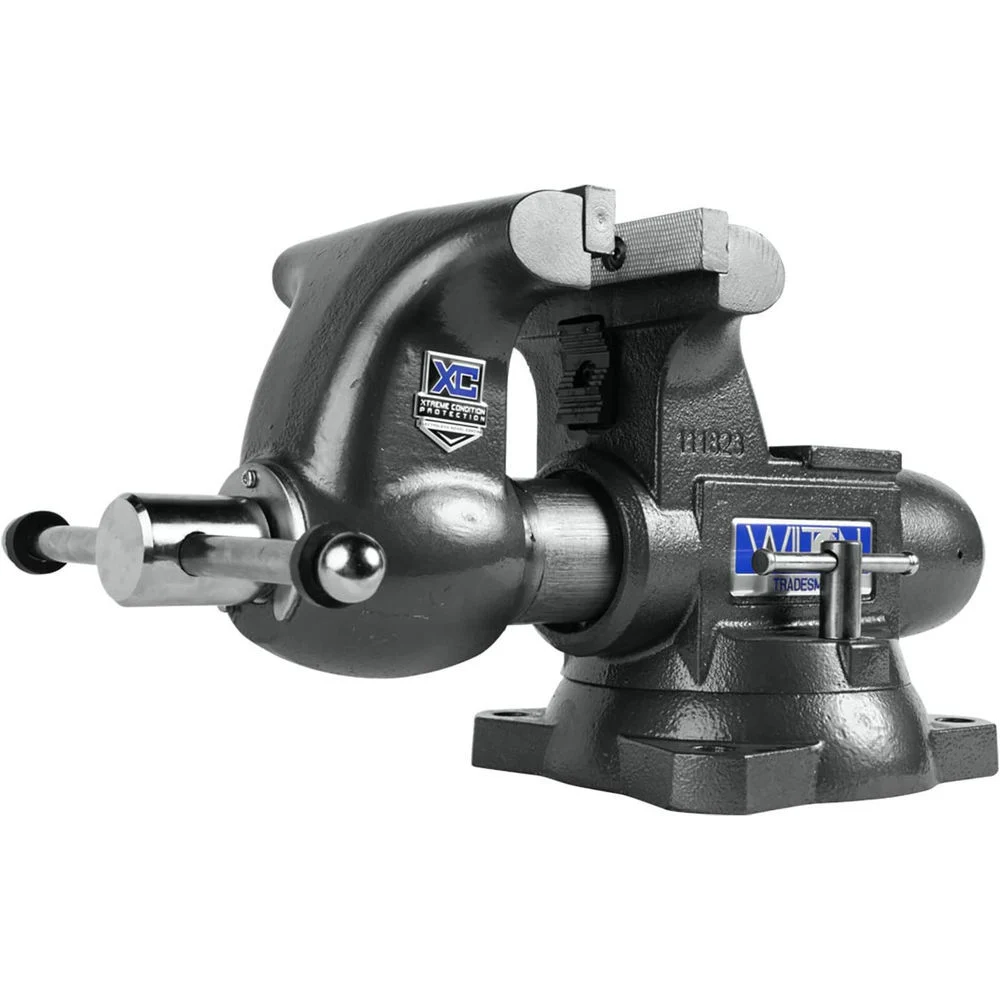 Wilton 6 1/2in 1765XC Tradesman XC Round Channel Bench Vise, large image number 1