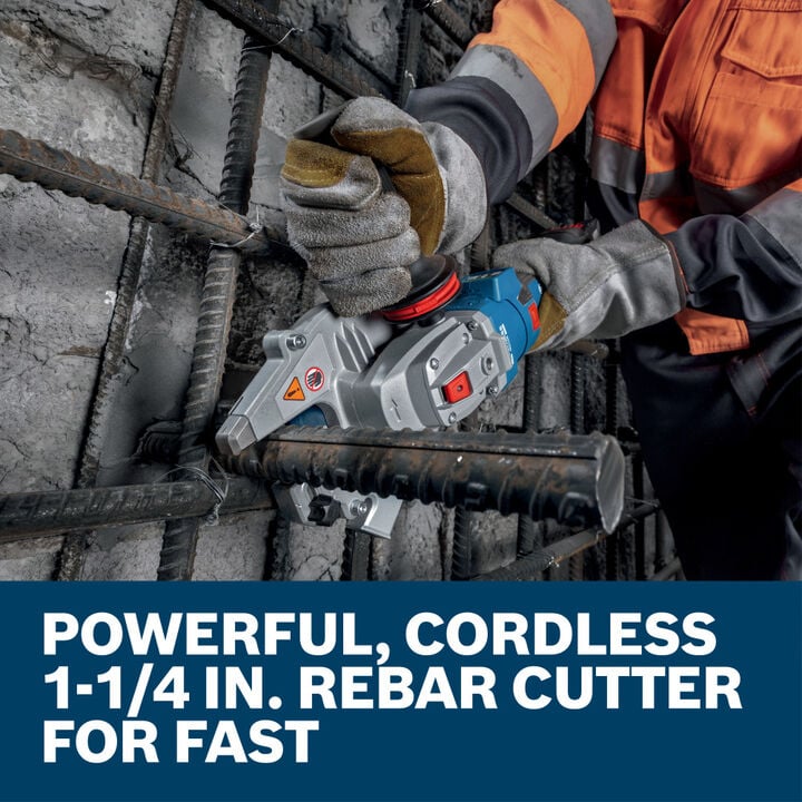 Bosch 18V #10 1-1/4 Inch Cordless Rebar Cutter (Bare Tool), large image number 2