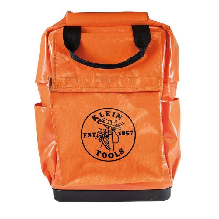 Klein Tools Lineman Backpack Orange, large image number 11