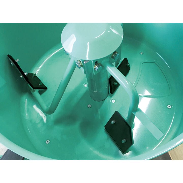 IMER 110V 4 Cu-Ft Mix 120 Plus Portable Vertical Shaft Paddle Mixer with Open Grate, large image number 4