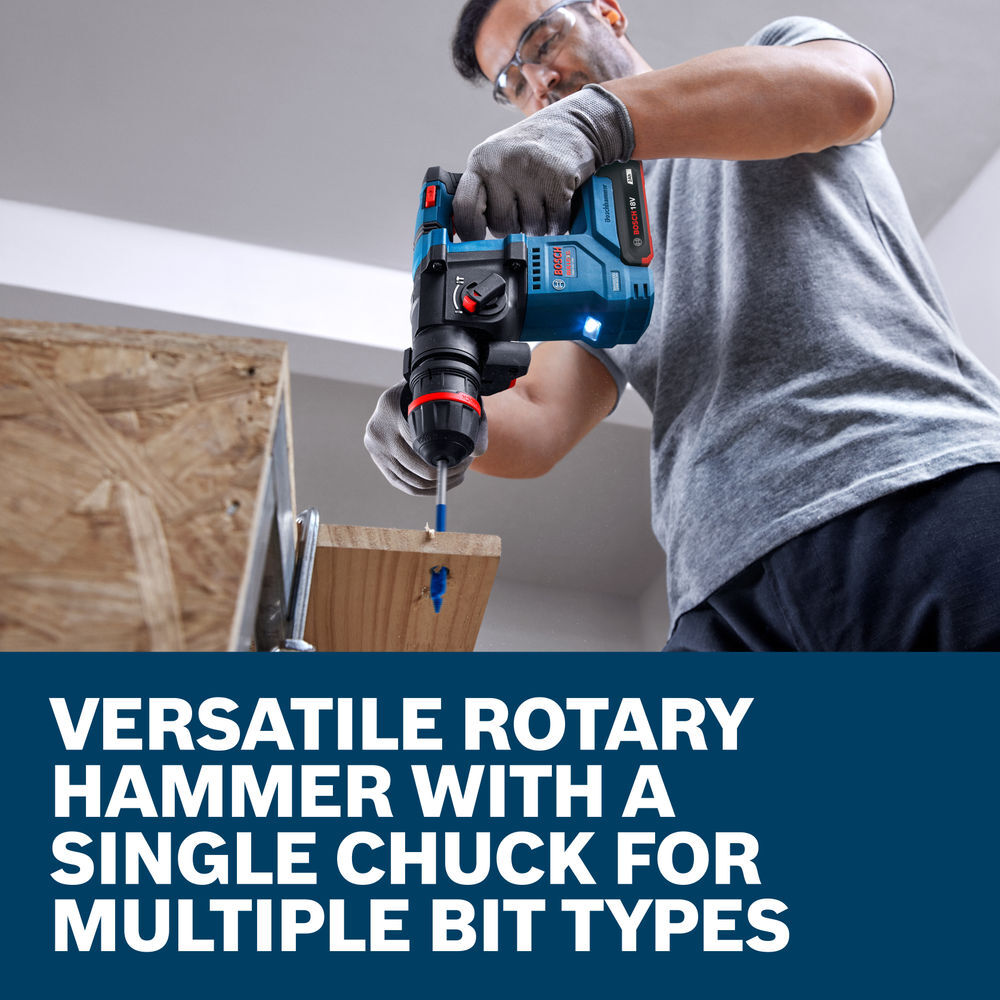 Bosch 18V SDS-Plus ONECHUCK Rotary Hammer (Bare Tool), large image number 3