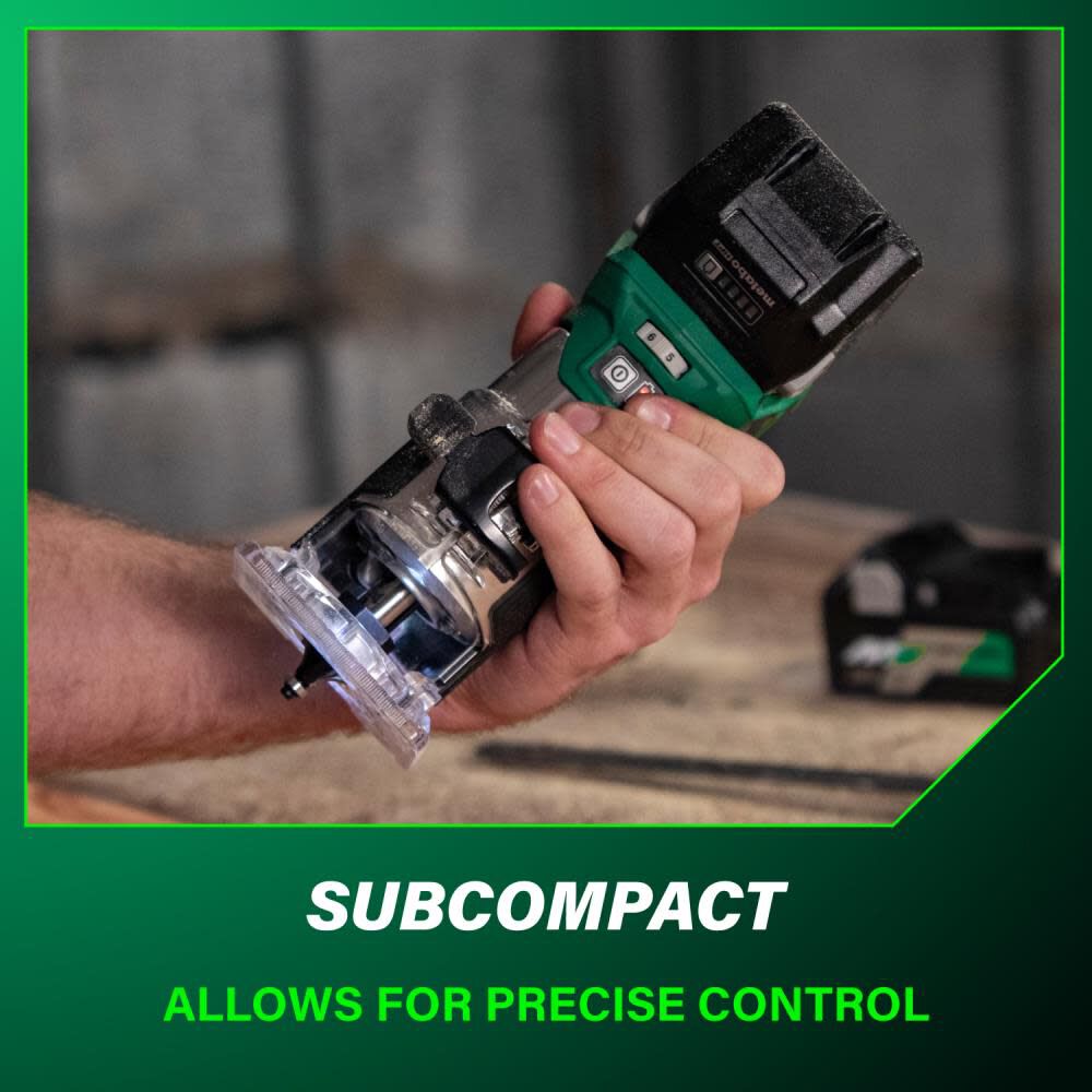 Metabo HPT 18V Cordless Trim Router (Bare Tool) M1808DAQ4M - Acme Tools