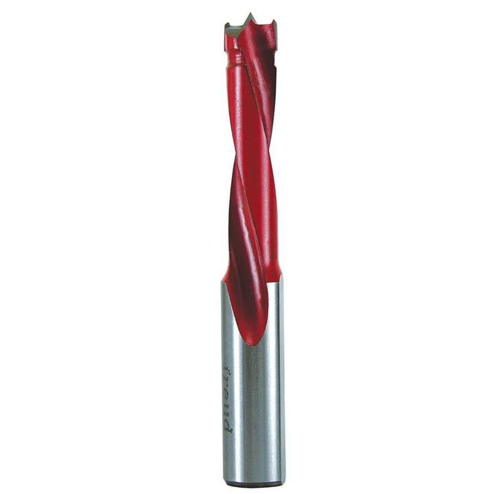 Freud 8 mm (Dia.) Brad Point Bit with Left Hand Rotation 70 mm Overall Length