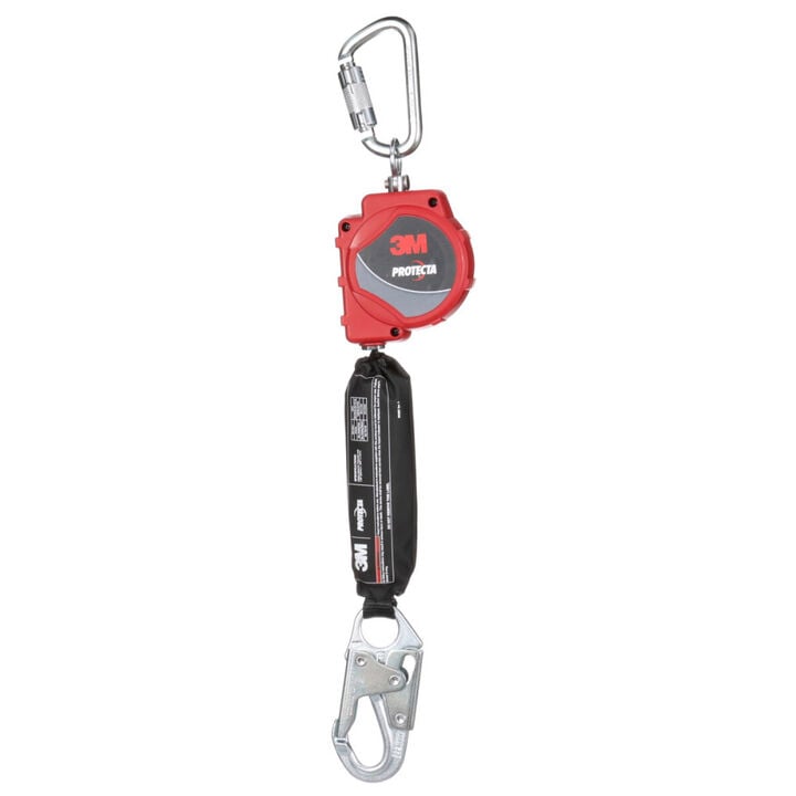 3M 11ft 141 Kg Single-Leg Self-Retracting Lifeline with Steel Hook, large image number 1