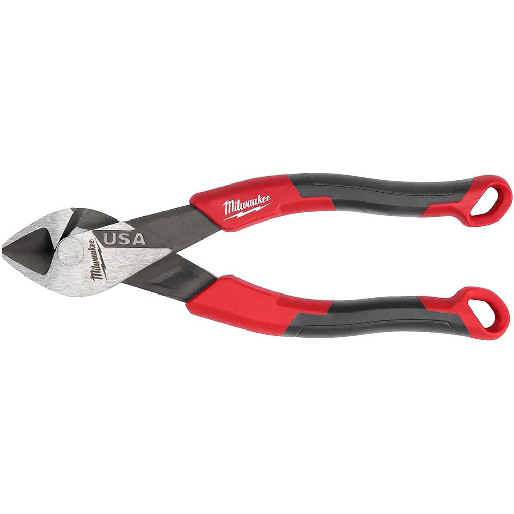 Milwaukee 6inch Diagonal Comfort Grip Cutting Pliers (USA), large image number 1