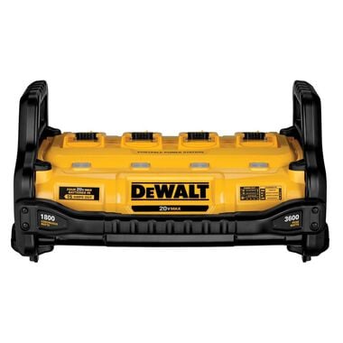 DEWALT 3,600 Watt Portable Power Station and Simultaneous Battery Charger