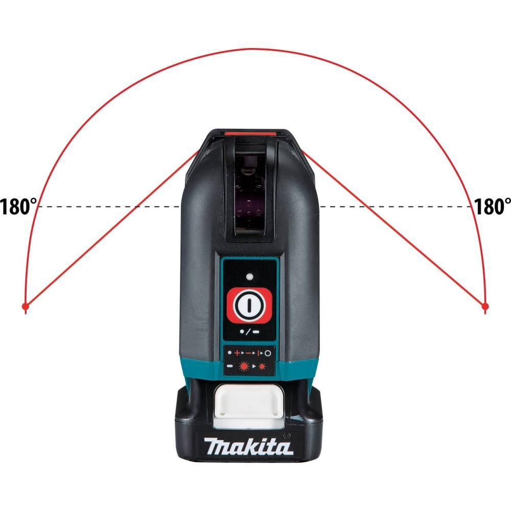 Makita 12V max CXT Self Leveling Cross Line Red Beam Laser Kit, large image number 9