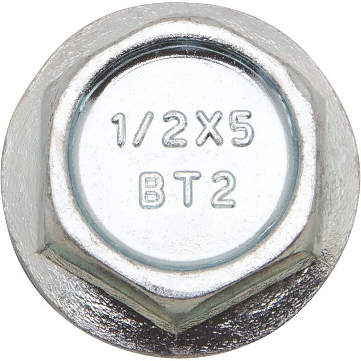 DEWALT Screw-Bolt+ 1/2 x 2-1/2 Inch Hex Head Concrete Screw Anchor 50 Pieces, large image number 1