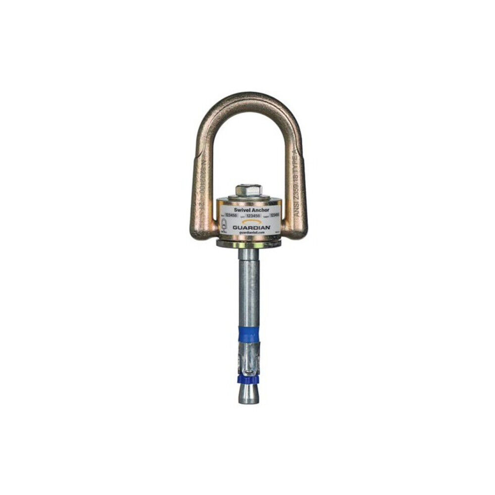 Guardian Fall Protection 10000 Lbs Swivel Anchor with Expansion Anchor 10010 Acme Tools