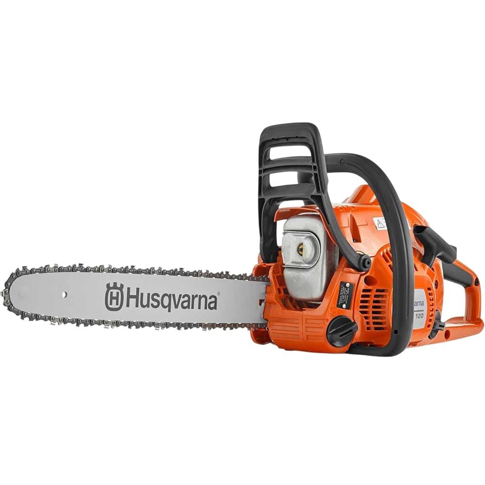 Husqvarna 120 16 Inch Bar Length 38 CC 2-Stroke Gas-Powered Chainsaw – 970 73 96-16