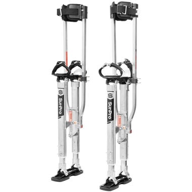 Surpro Premium Stilts Double Sided Aluminum Size 16-24in