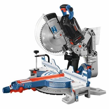 Bosch PROFACTOR 18V Surgeon 12in Dual Bevel Glide Miter Saw Kit, large image number 6