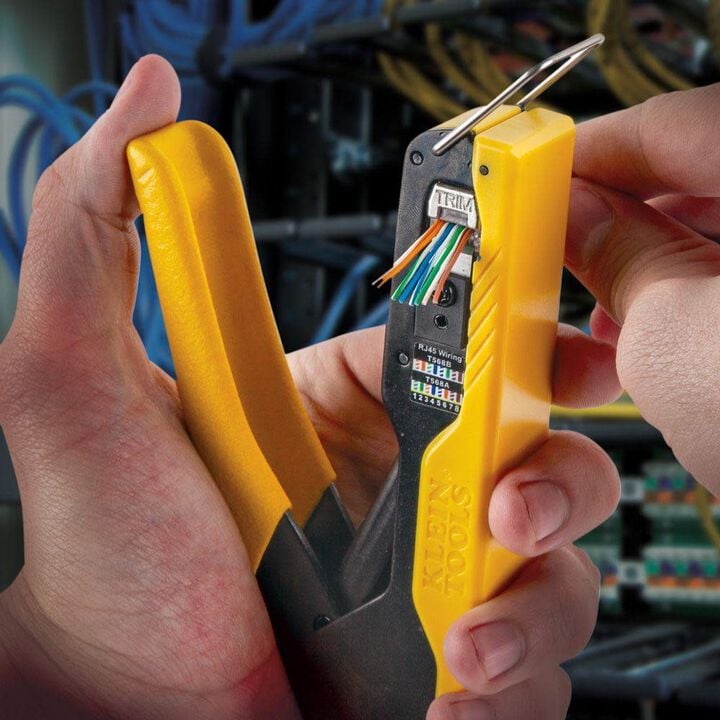 Klein Tools Compact Pass Thru Modular Crimper, large image number 8