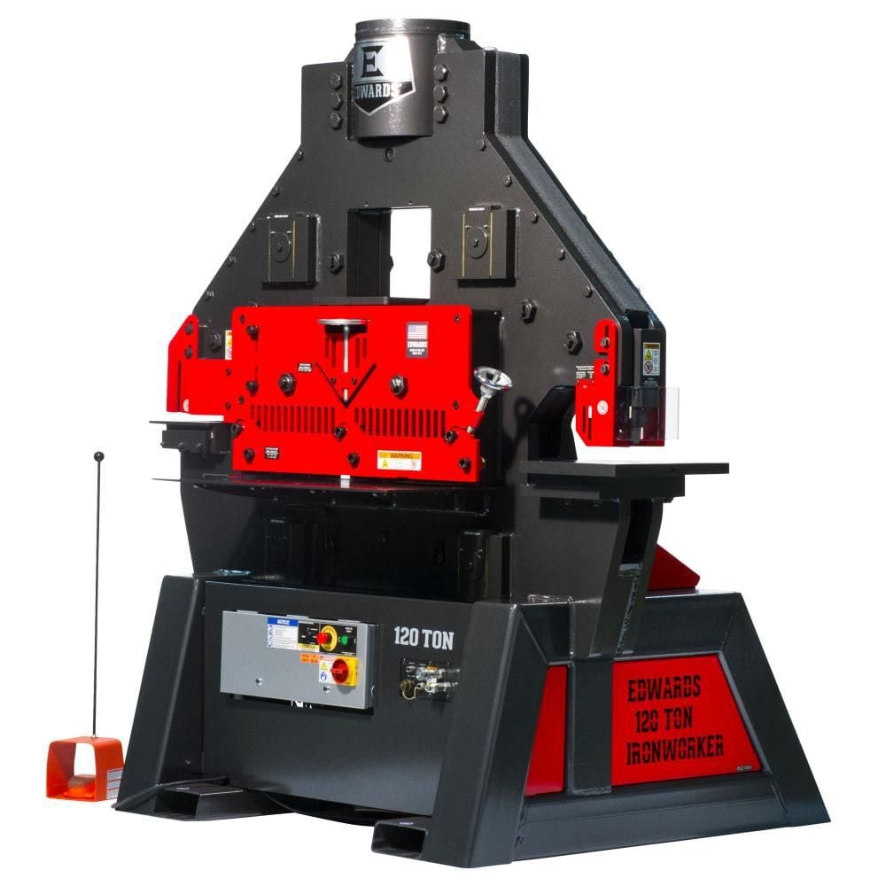 Edwards 120 Ton Ironworker 3 Phase 460v with PowerLink System, large image number 4