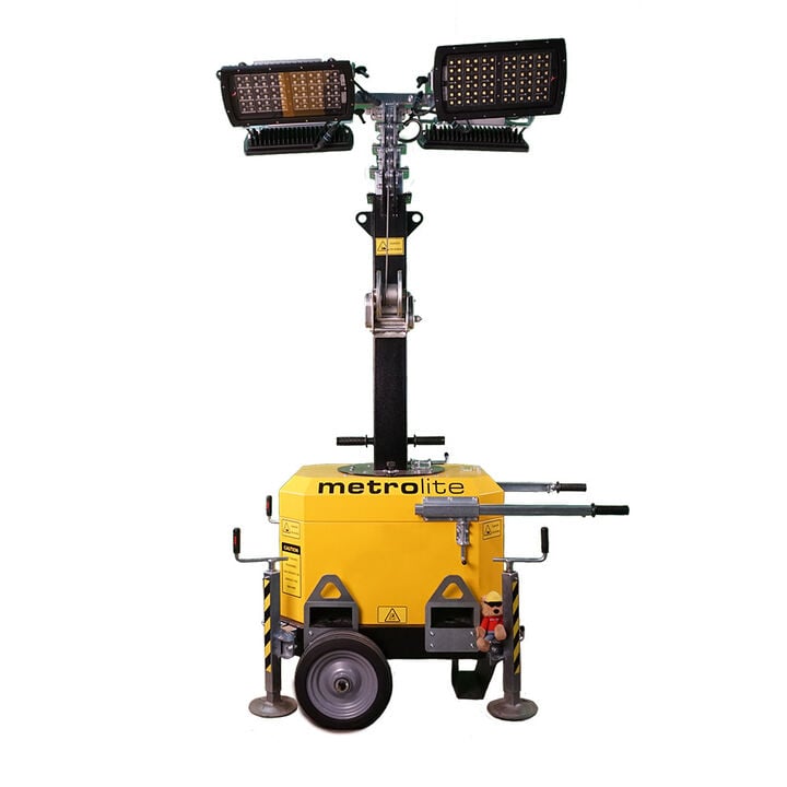 Metrolite Light Tower Electric LED with Multi-Stage Rotating Mast, large image number 1