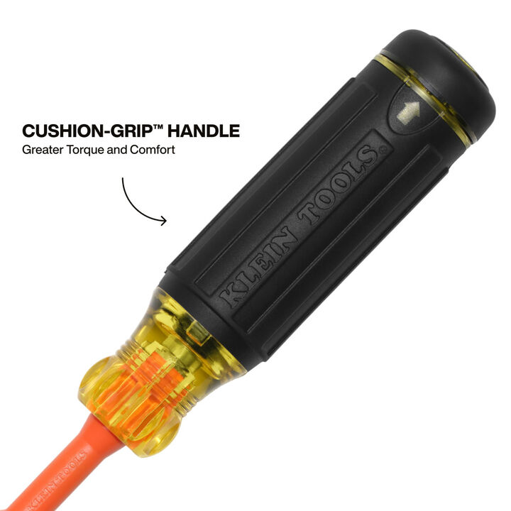 Klein Tools 6 In 1 Insulated Auto Lock Screwdriver, large image number 5