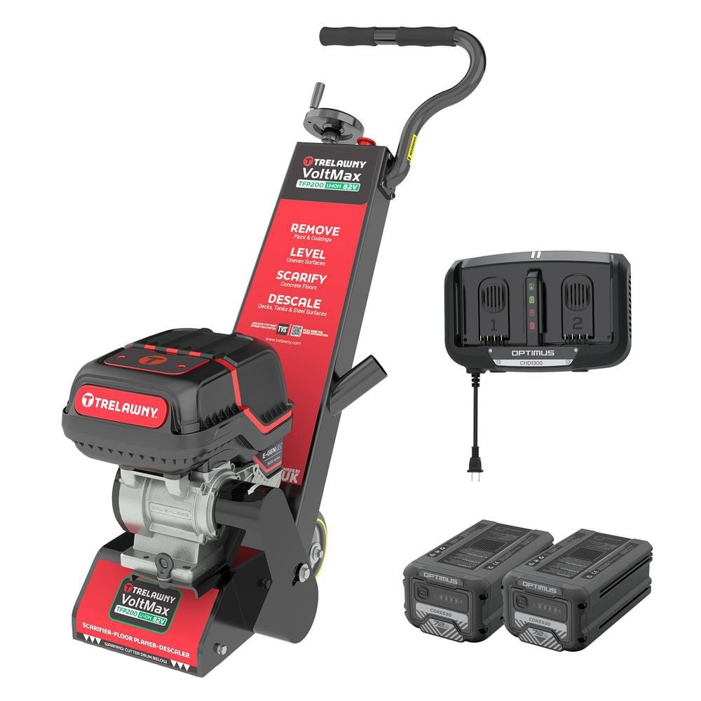 CS Unitec Trelawny 8 Inch TFP200 VoltMax Floor Scarifier Kit with Battery, large image number 2