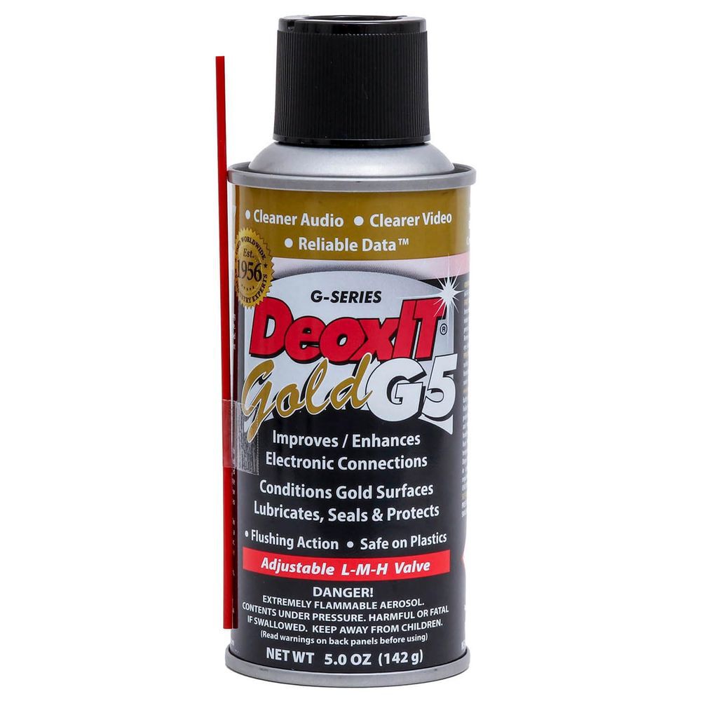 DeoxIT G-Series Contact Enhancer, Conditioner & Protector, 5% Solution Spray, 142 Gram, large image number 2