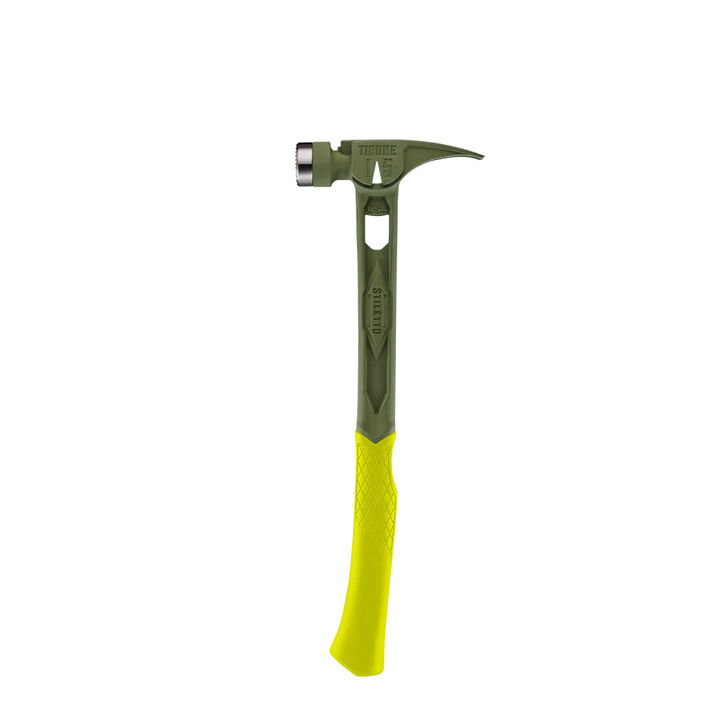 Stiletto TIBONE 15oz Limited Edition Green Titanium Framing Hammer, swatch