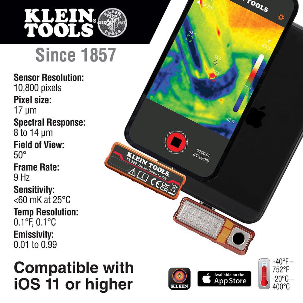 Klein Tools Thermal Imager For Ios Devices Ti222 Simolary simolary.com 6