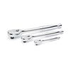 GEARWRENCH 3 Pc 1/4in 3/8in and 1/2in Drive 120XP Teardrop Ratchet Set, small