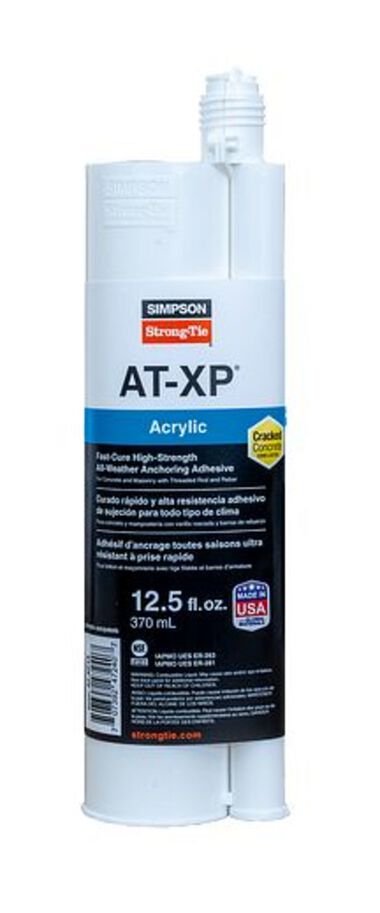 Simpson Strong-Tie 12.5 Oz Side-by-Side High-Strength Acrylic Adhesive