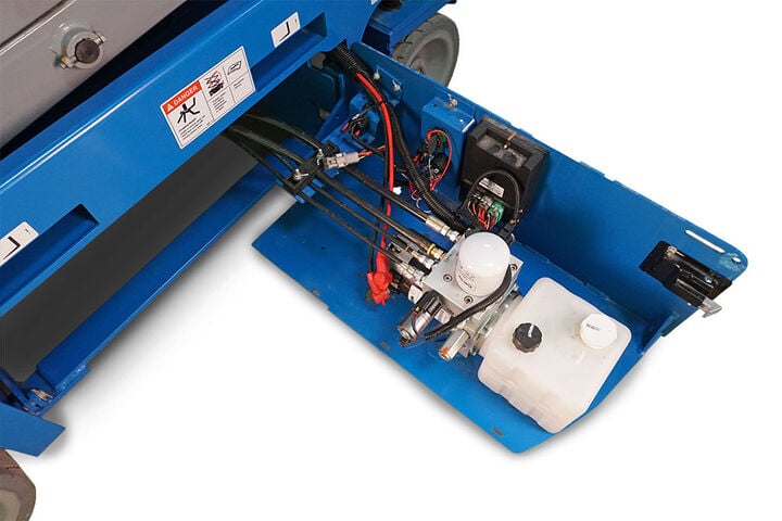 Genie 19' Scissor Lift 32in Width Electric with E-Drive, large image number 9
