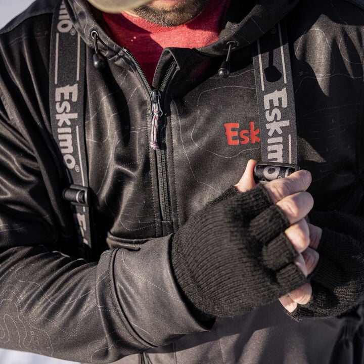 Eskimo Men's Roughneck Bibs, Gray, large image number 6