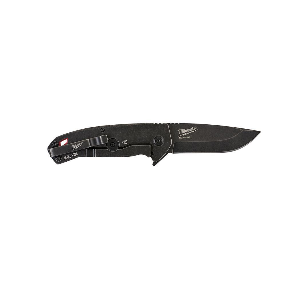 Milwaukee 3 in. HARDLINE Smooth Blade Pocket Knife, large image number 9